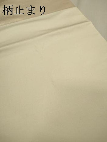 平和屋着物▼太鼓柄袋帯　螺鈿箔　短冊花文　金銀彩　引箔　正絹　逸品　DABF2604fe