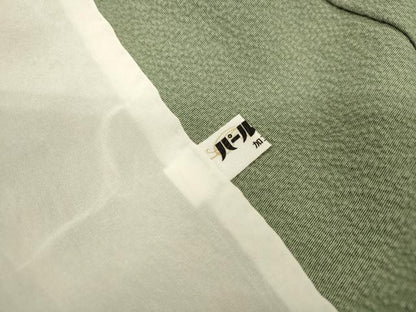 平和屋着物▽世界的人形師　辻村寿三郎　ジュサブロー　小紋　単衣　舞蝶文　正絹　逸品　未使用　DABF2677fe