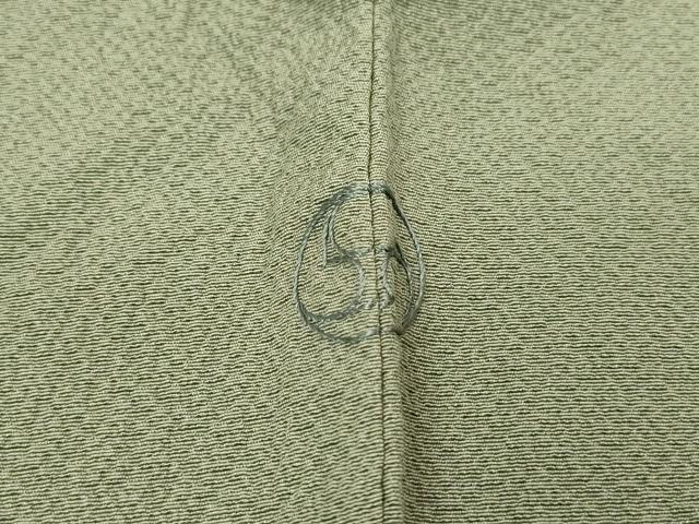 平和屋着物▽世界的人形師　辻村寿三郎　ジュサブロー　小紋　単衣　舞蝶文　正絹　逸品　未使用　DABF2677fe
