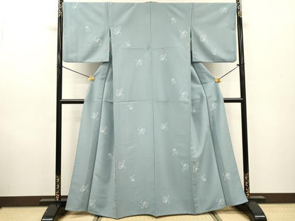 平和屋着物▽小紋　単衣　瓢箪　ひょうたん　洗える着物　DABF2681fe