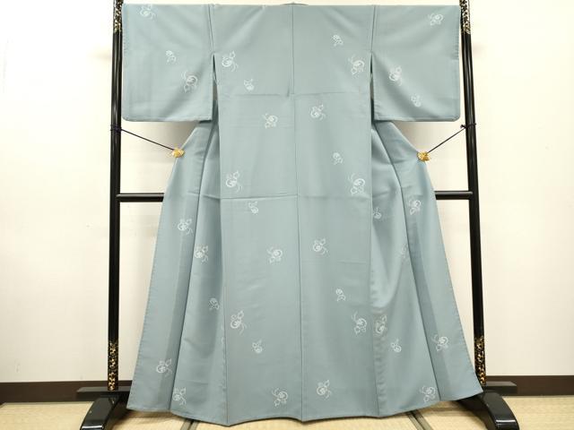 平和屋着物▽小紋　単衣　瓢箪　ひょうたん　洗える着物　DABF2681fe