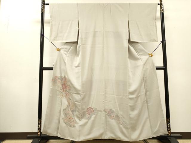 平和屋着物▼中国三大刺繍　スワトウ刺繍　汕頭刺繍　相良刺繍　総刺繍　訪問着　道長吉祥花文　正絹　逸品　DABF2932fe