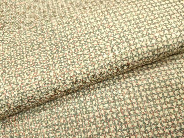 平和屋着物▼上質な小紋　霞文　正絹　逸品　DABF2949fe