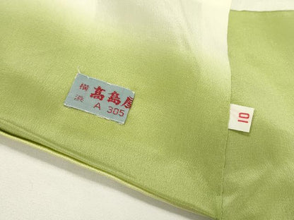平和屋着物▼上質な小紋　樹林文　暈し染め　高島屋扱い　正絹　逸品　未使用　DABF2953fe