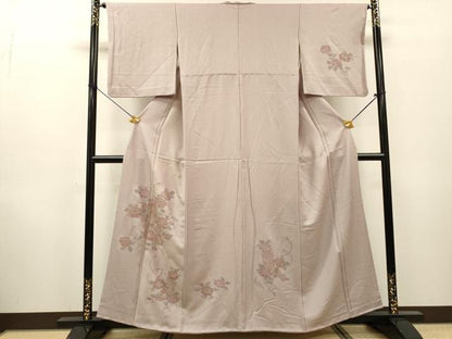 平和屋着物▼中国三大刺繍　スワトウ刺繍　汕頭刺繍　相良刺繍　総刺繍　訪問着　几帳花文　正絹　逸品　DABF2969fe