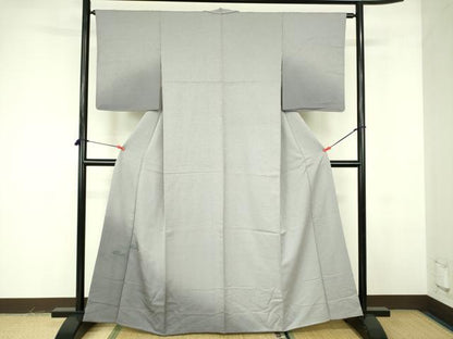 平和屋着物■訪問着 寿光織 流水文 暈し染め 正絹 逸品 DABF3044op