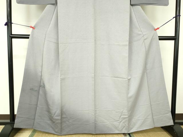 平和屋着物■訪問着 寿光織 流水文 暈し染め 正絹 逸品 DABF3044op