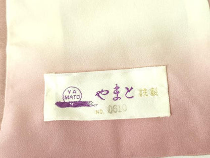 平和屋着物■訪問着 風景花文 暈し染め 金彩 やまと誂製 正絹 逸品 未使用 DABF3046op