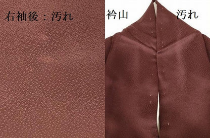 平和屋着物■色留訪問着　絞り　草花文　正絹　逸品　DABF3053op