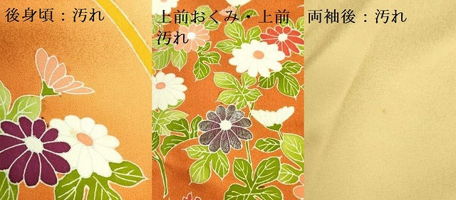 平和屋着物■訪問着　草花文　暈し染め　正絹　逸品　DABF3064op