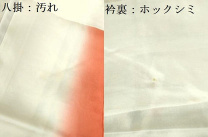 平和屋着物■上質な紬　草花文　やまと誂製　正絹　逸品　DABF3071op