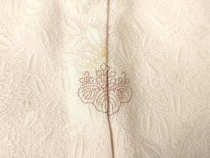 平和屋着物■訪問着　刺繍　草花文　暈し染め　正絹　逸品　DABF3092op