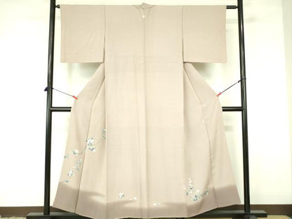 平和屋着物■豪華色留袖　友禅　作家物　枝花文　暈し染め　正絹　逸品　DABF3098op