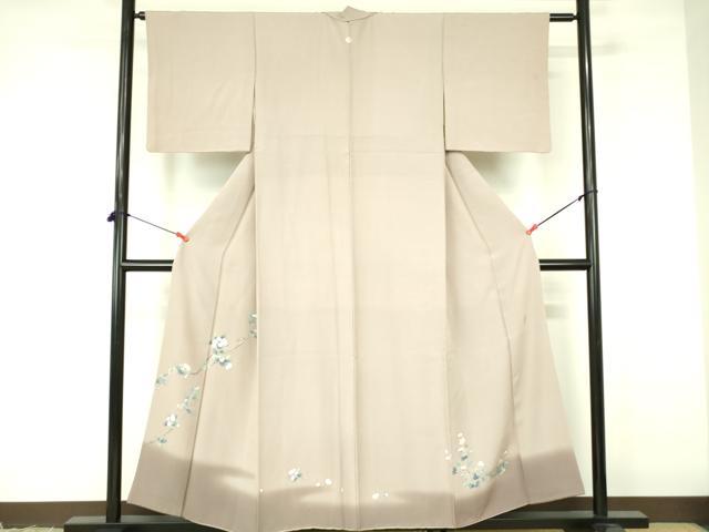 平和屋着物■豪華色留袖　友禅　作家物　枝花文　暈し染め　正絹　逸品　DABF3098op