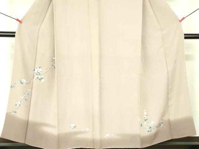 平和屋着物■豪華色留袖　友禅　作家物　枝花文　暈し染め　正絹　逸品　DABF3098op
