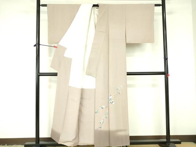 平和屋着物■豪華色留袖　友禅　作家物　枝花文　暈し染め　正絹　逸品　DABF3098op