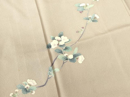 平和屋着物■豪華色留袖　友禅　作家物　枝花文　暈し染め　正絹　逸品　DABF3098op
