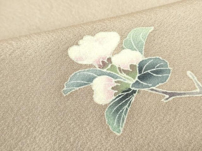 平和屋着物■豪華色留袖　友禅　作家物　枝花文　暈し染め　正絹　逸品　DABF3098op