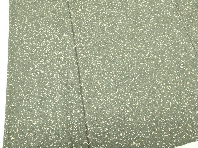 平和屋着物▽小紋　単衣　霰文　洗える着物　DABF3107op