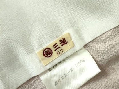 平和屋着物▽小紋　単衣　瓢箪　ひょうたん　三越扱い　さんび謹製　洗える着物　DABF3110op