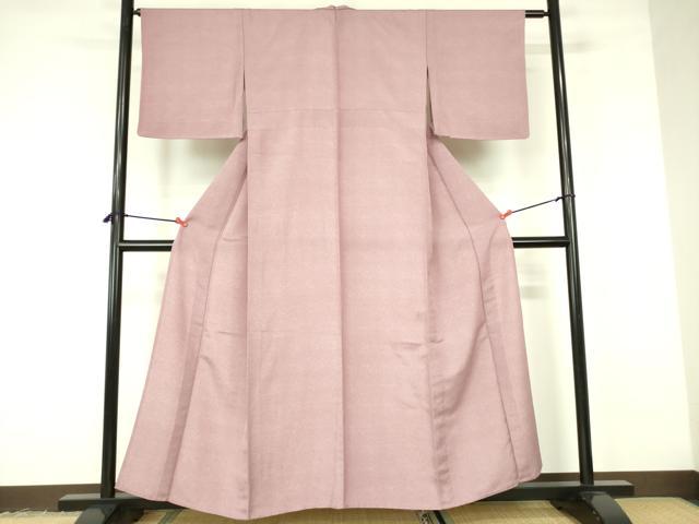平和屋着物▽江戸小紋　単衣　鮫小紋柄　正絹　逸品　DABF3119op