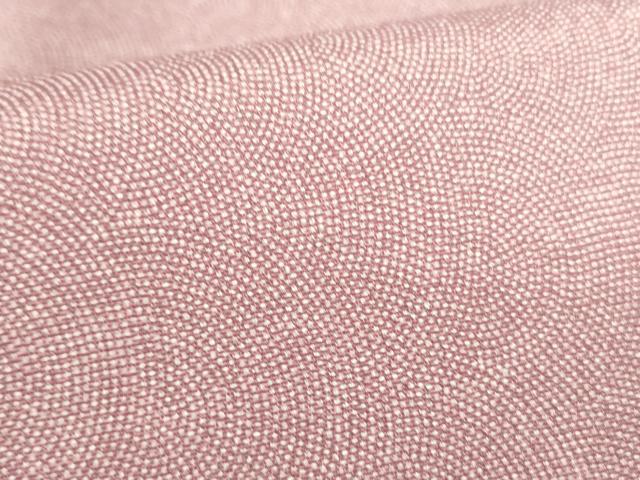 平和屋着物▽江戸小紋　単衣　鮫小紋柄　正絹　逸品　DABF3119op