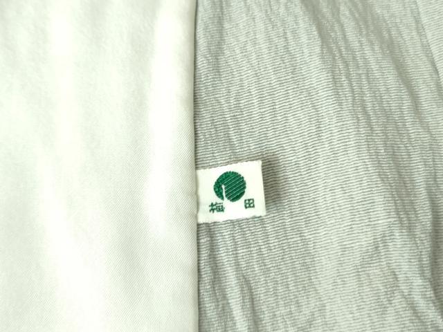 平和屋着物▽上質な小紋　単衣　蛍暈し　正絹　逸品　DABF3165op