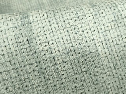 平和屋着物●上質な紬　亀甲文　正絹　逸品　DABF3178op