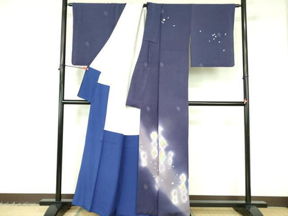 平和屋着物●訪問着　人物吉祥文　暈し染め　正絹　逸品　DABF3188op