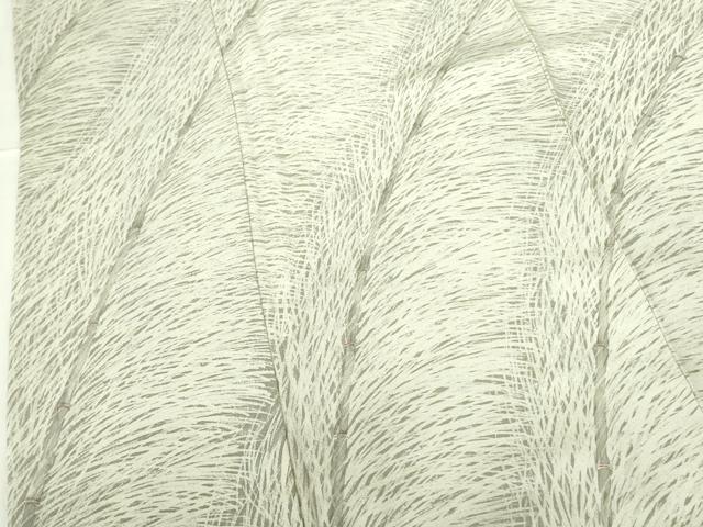 平和屋着物▼訪問着　作家物　手描き　笹竹文　正絹　逸品　DABF3212op