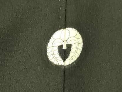 平和屋着物▼豪華黒留袖 刺繍 鶏 ニワトリ 暈し染め 金銀糸 正絹 逸品 DABF3219op