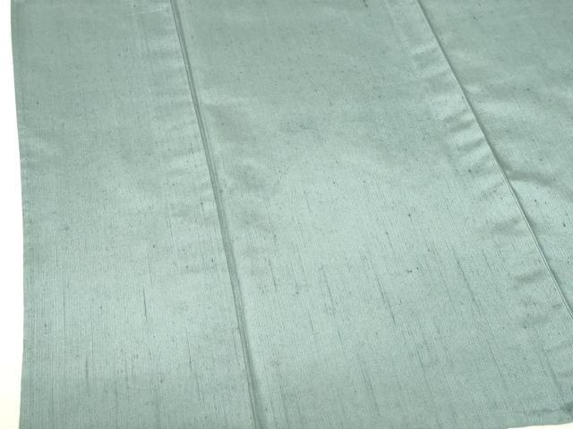 平和屋着物▽上質な紬　単衣　港鼠色　正絹　逸品　DABF3288op