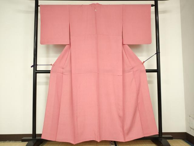 平和屋着物▽江戸小紋　単衣　抽象文様　正絹　逸品　DABF3297op
