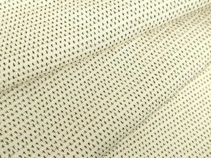 平和屋着物▽本塩沢　単衣　絣文様　正絹　逸品　DABF3310op