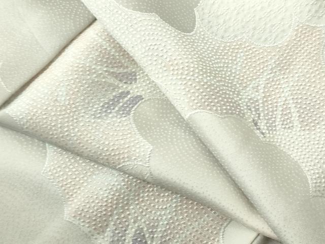 平和屋着物▼上質な小紋　雲文　正絹　逸品　DABF3372op