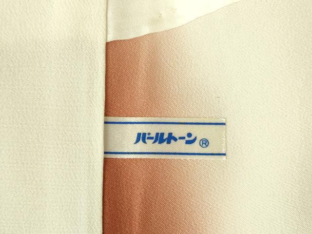 平和屋着物▼訪問着　飾花文　暈し染め　金銀彩　正絹　逸品　DABF3385op
