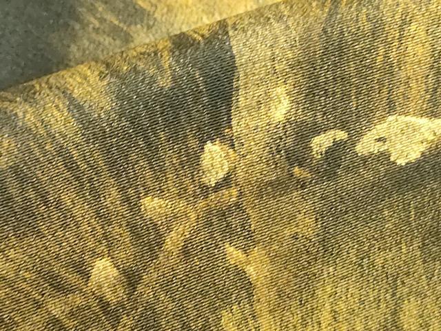 平和屋着物▼豪華黒留袖　松葉文　金彩　正絹　逸品　DABF3389op