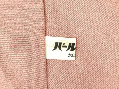 平和屋着物▼中国三大刺繍　スワトウ刺繍　汕頭刺繍　総刺繍　訪問着　楽器花文　暈し染め　正絹　逸品　DABF3399op