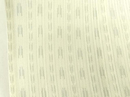 平和屋着物＊夏物　訪問着　縦絽　宝尽くし雪輪花文　金彩　正絹　逸品　DABF3471op