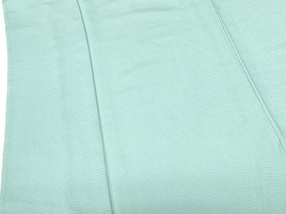 平和屋着物＊夏物　色無地　絽　白藍色　正絹　逸品　DABF3475op