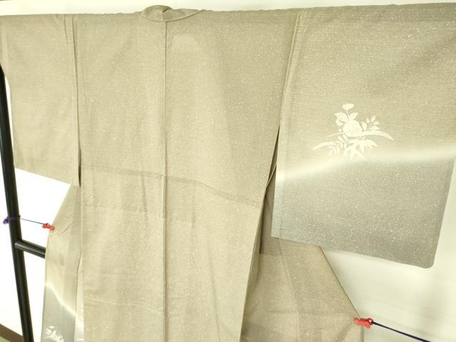 平和屋着物＊夏物　中国三大刺繍　スワトウ刺繍　汕頭刺繍　総刺繍　訪問着　草花　暈し染め　正絹　逸品　未使用　DABF3483op