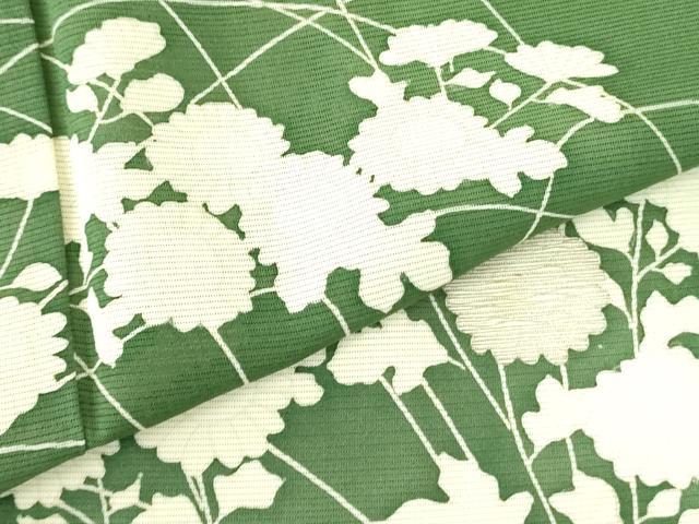平和屋着物＊夏物　訪問着　絽　草花　正絹　逸品　DABF3488op