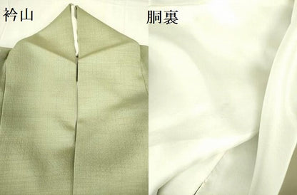 平和屋着物▼訪問着 総刺繍 吹き寄せ花文 金糸 正絹 逸品 DABF3509op