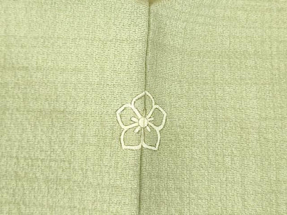 平和屋着物▼訪問着 総刺繍 吹き寄せ花文 金糸 正絹 逸品 DABF3509op