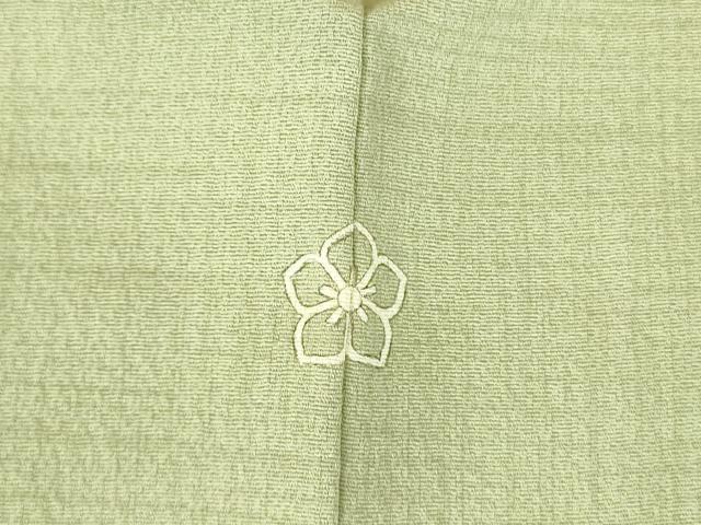平和屋着物▼訪問着 総刺繍 吹き寄せ花文 金糸 正絹 逸品 DABF3509op
