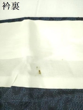 平和屋着物▽結城紬　単衣　光琳水　正絹　逸品　DABF3531op