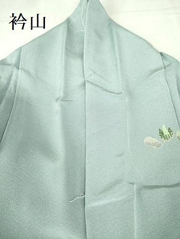 平和屋着物▽訪問着　単衣　人物風景花文　暈し染め　金彩　正絹　逸品　DABF3532op