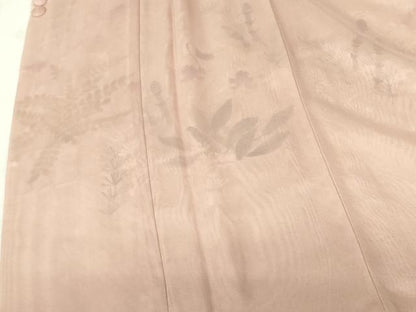 平和屋着物▽道中着　スリーシーズン　春夏秋　塵除け　草花文　正絹　逸品　DABF3590op