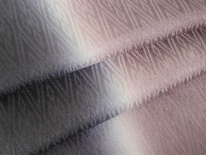 平和屋着物▽長羽織　スリーシーズン　春夏秋　塵除け　縞　反端付き　正絹　逸品　DABF3616op