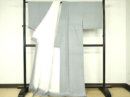 平和屋着物●重要無形文化財　人間国宝　中村勇二郎　江戸小紋　心技体　ロング丈　正絹　逸品　DABF3634op